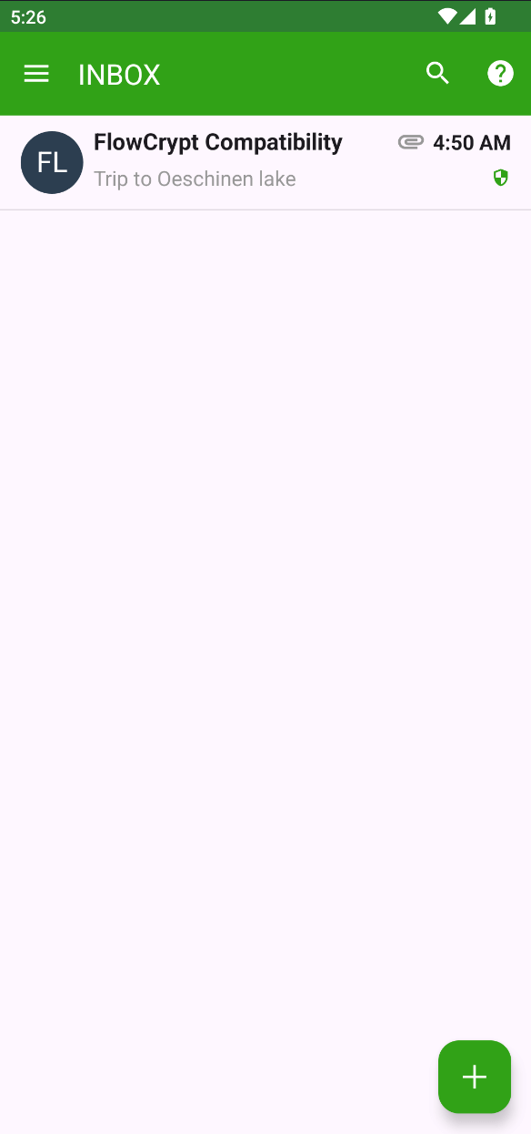 android showcase inbox 2