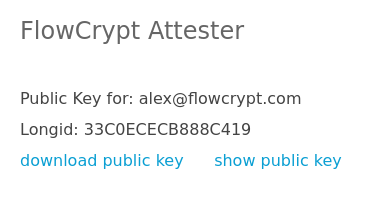 browser attester key search