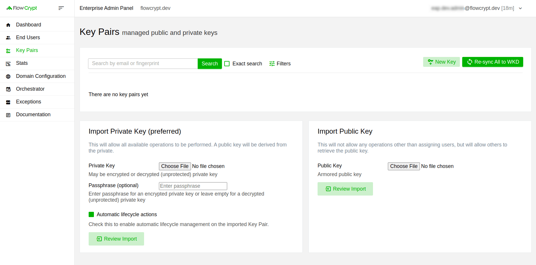 enterprise eap usage key pairs overview key pair overview