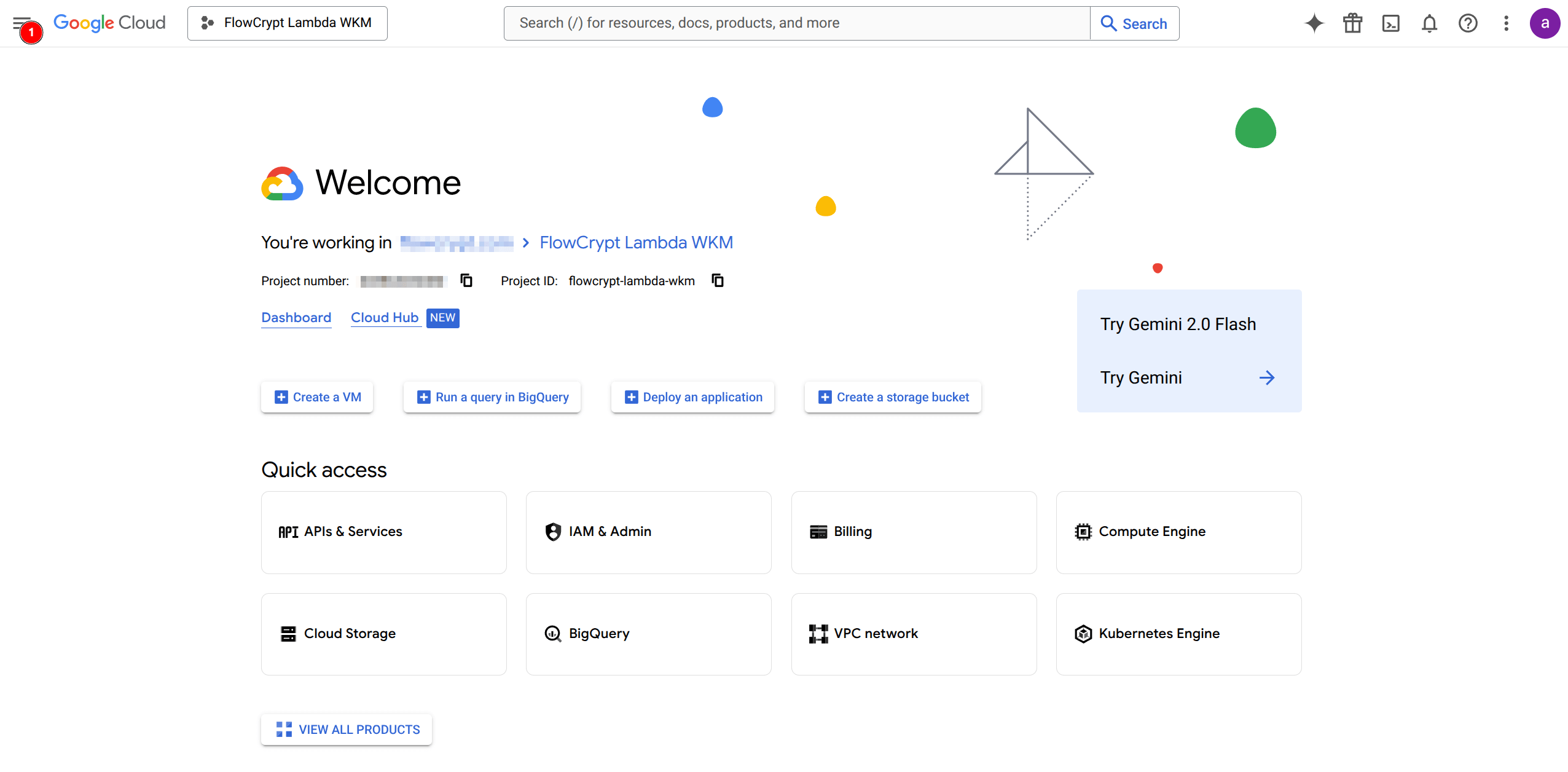 google cloud console 4 sidebar