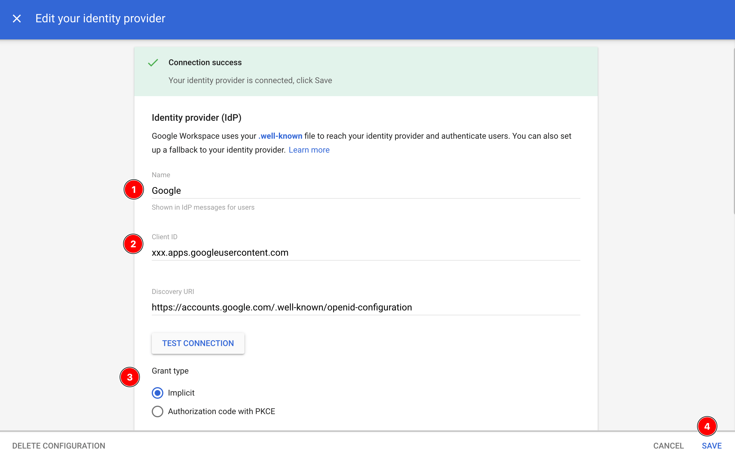 google cloud console idp fallback configure idp fallback edit