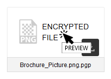 Preview Encrypted Attachments